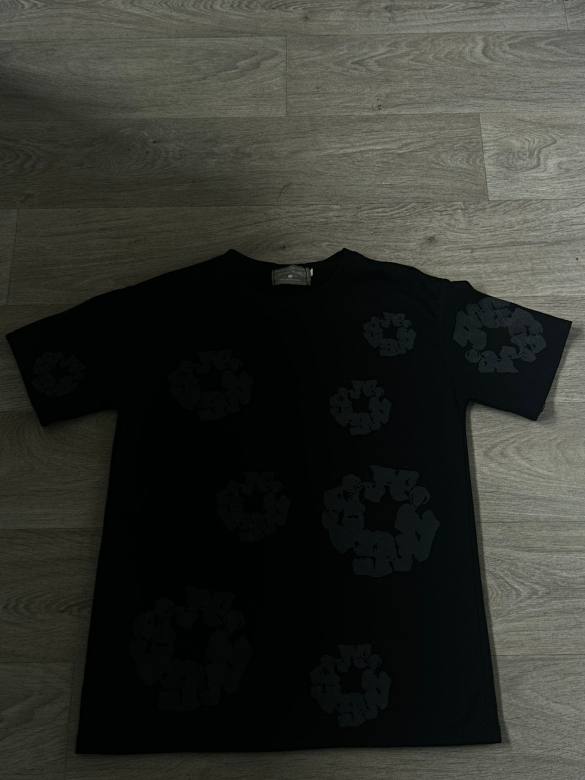 Demin tears shirt, Ophalen of Verzenden, Zo goed als nieuw