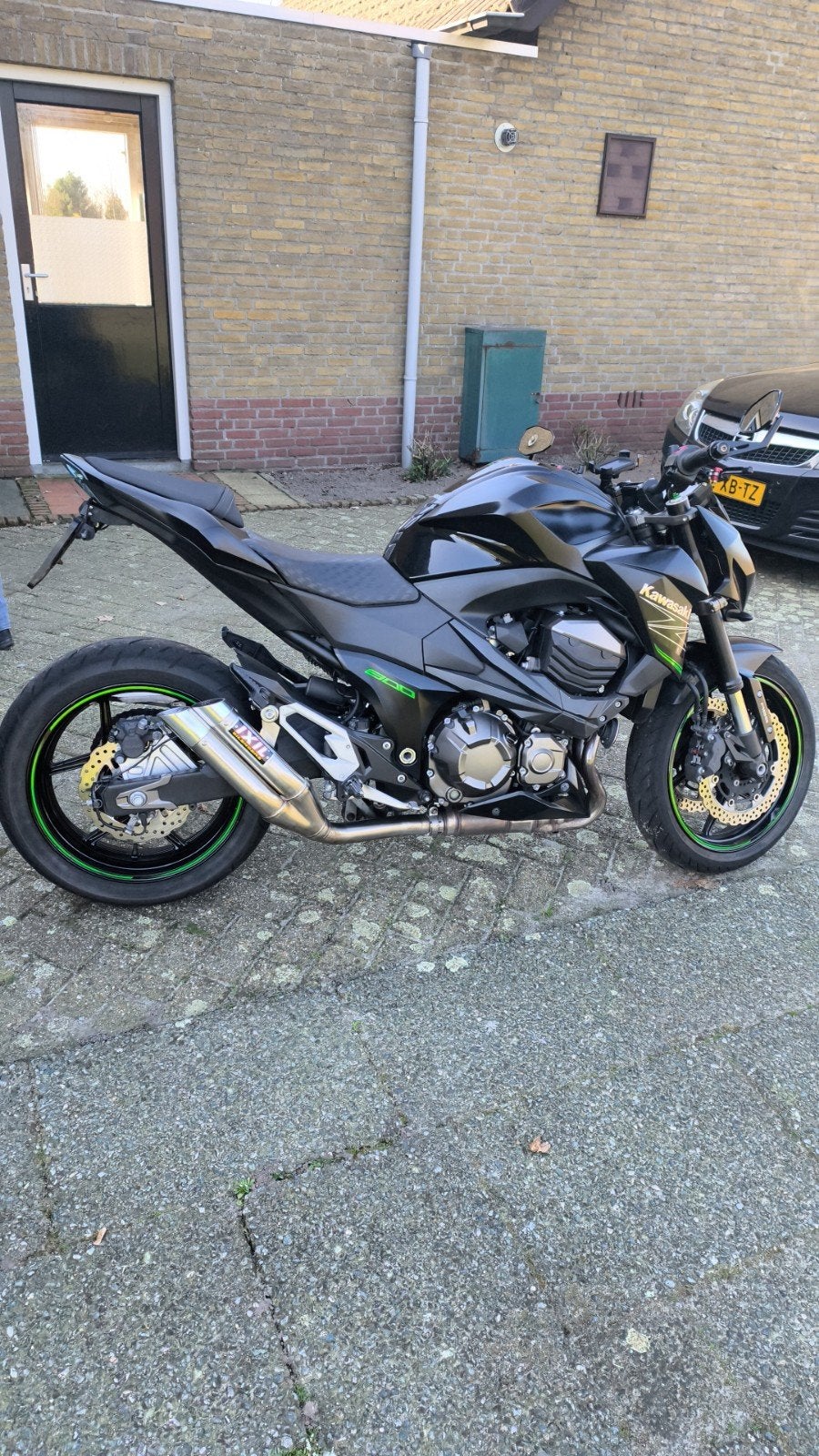 Kawasaki Z800 - Krachtige Naked Bike met Sportuitlaat, Sportuitlaat, 4 cilinders, Motorrijbewijs A, Gebruikt