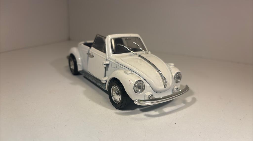 Volkswagen cabriolet white polistil 1.24, Overige merken, Ophalen of Verzenden, A, A