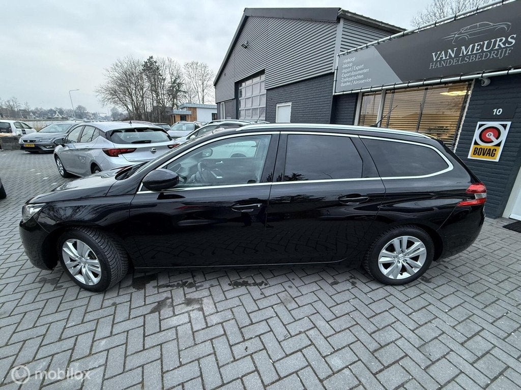 Peugeot 308 SW 1.6 BlueHDI Blue Lease Executive, Airco, trek, Auto's, Peugeot, Voorwielaandrijving, Stof, Gebruikt, 4 cilinders