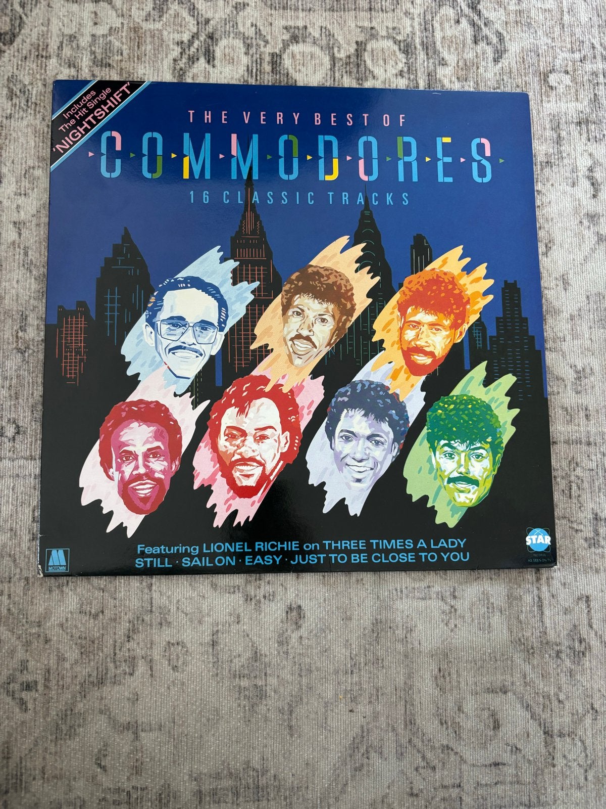 The Very Best of Commodores  LP, LP, Pop, Ophalen of Verzenden, Zo goed als nieuw