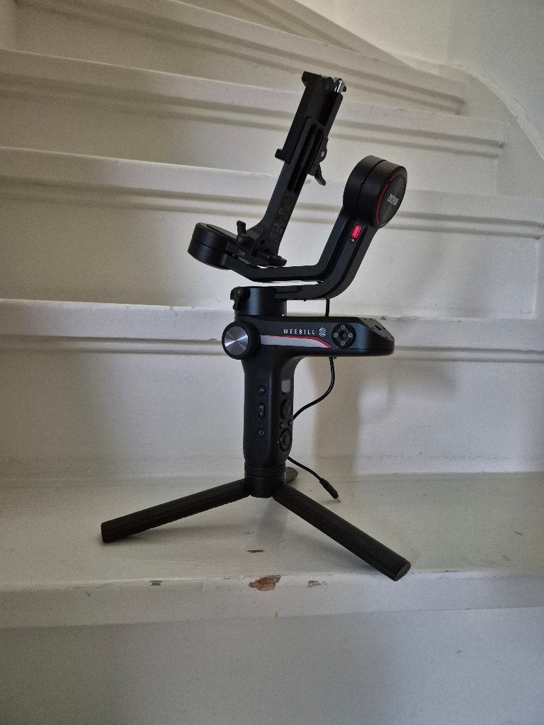 Zhiyun Weebill S gimbal, Gebruikt, Verzenden, Snelkoppelingsplaat, Gimbal