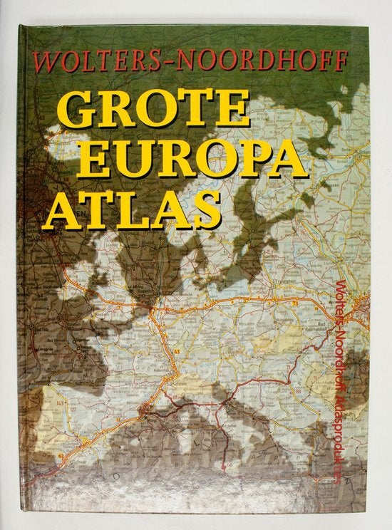 Grote Europa atlas Uitgever: Noordhoff Uitgevers BV, Overige atlassen, Zo goed als nieuw, 1800 tot 2000, Europa Overig