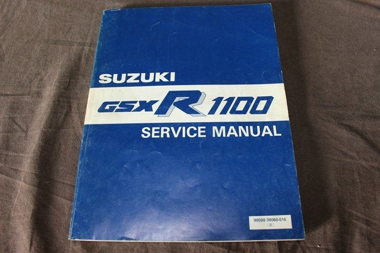 Suzuki GSX-R1100 1986 motorcycle service manual GSXr1100, Ophalen of Verzenden, Suzuki