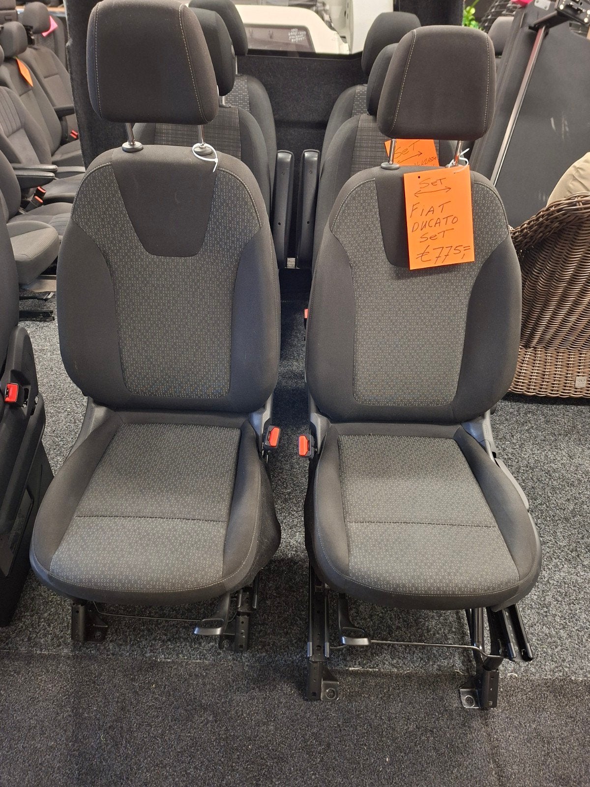 Fiat Ducato Stoelen met Hoogteverstelling (2006-2027)