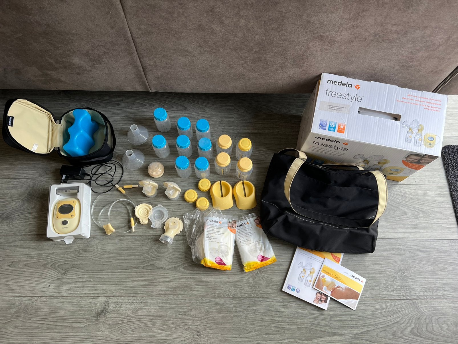 Medela freestyle borstkolf, Ophalen of Verzenden, Gebruikt, Borstkolf