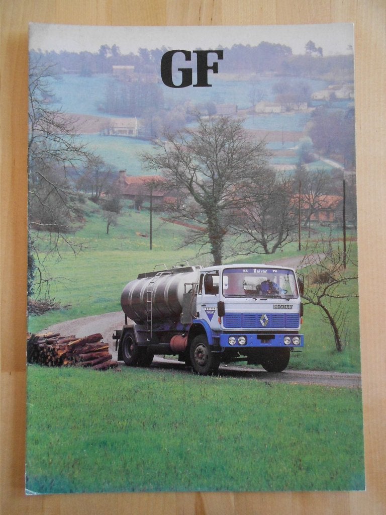 Renault GF Serie 1981 Brochure, Boeken, Renault, Ophalen of Verzenden, Zo goed als nieuw, Renault