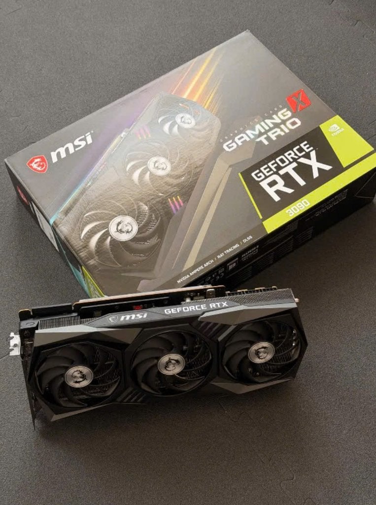 MSI GeForce RTX 3090 Gaming X Trio, Computers en Software, Videokaarten, Ophalen of Verzenden, Zo goed als nieuw, GDDR6, PCI-Express 4