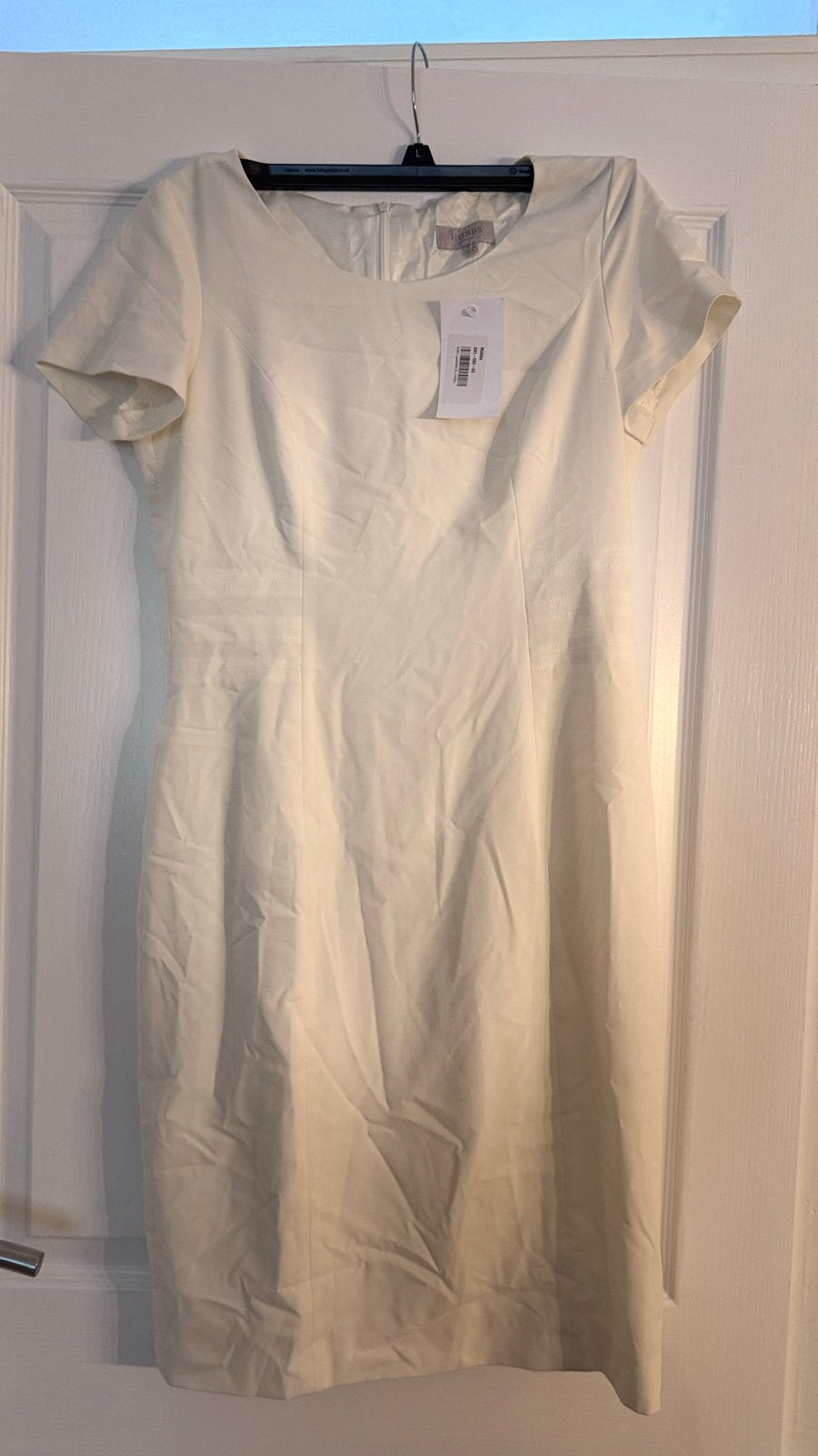 Hobbs boterwit jurkje maat M, Kleding | Dames, Maat 38/40 (M), Wit, Ophalen of Verzenden, Zo goed als nieuw