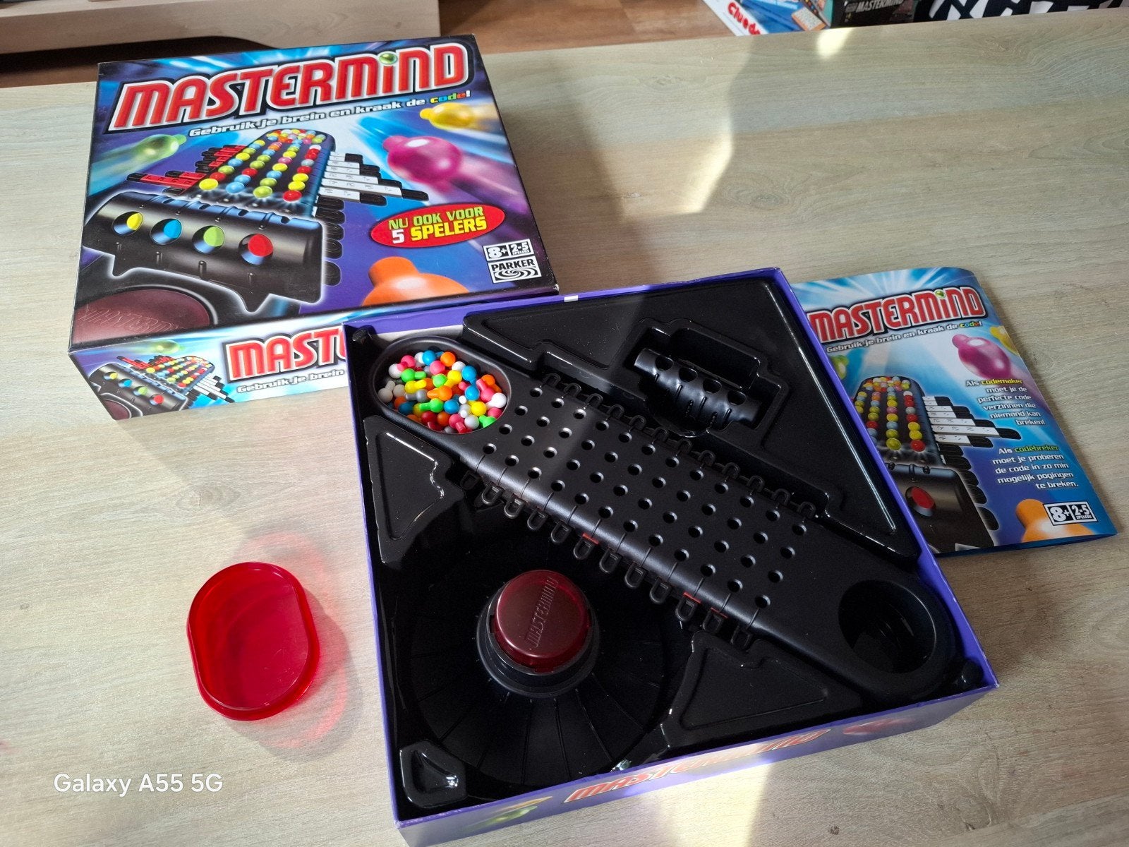 Mastermind Bordspel - Gebruik je brein en kraak de code!, Parker, Ophalen of Verzenden, Zo goed als nieuw, Consumercare@hasbro.nl