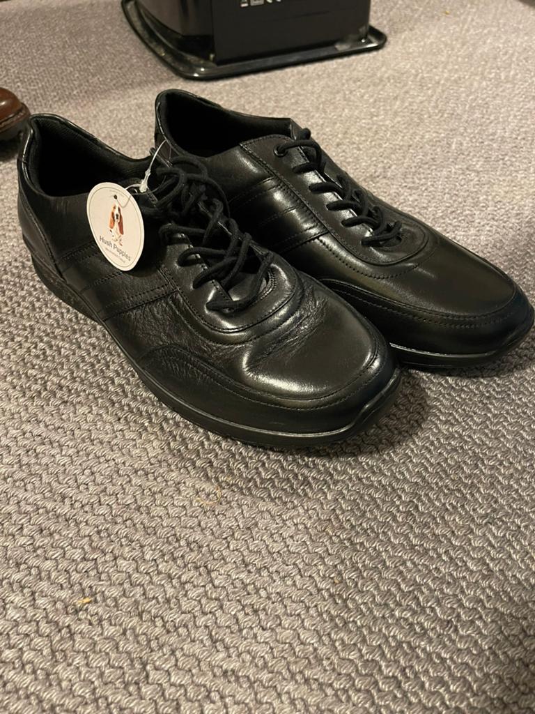 Bieden, nieuwe heren schoenen maat 43, Ophalen of Verzenden, Nieuw, Zwart