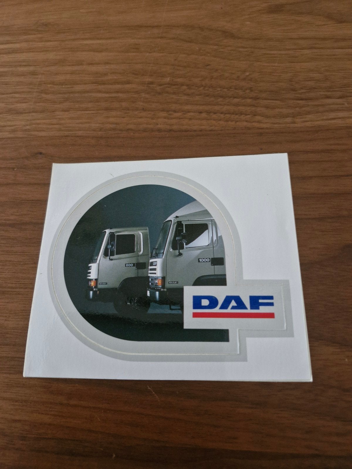 825 DAF vrachtwagen sticker 14 x 12 cm, Ophalen of Verzenden