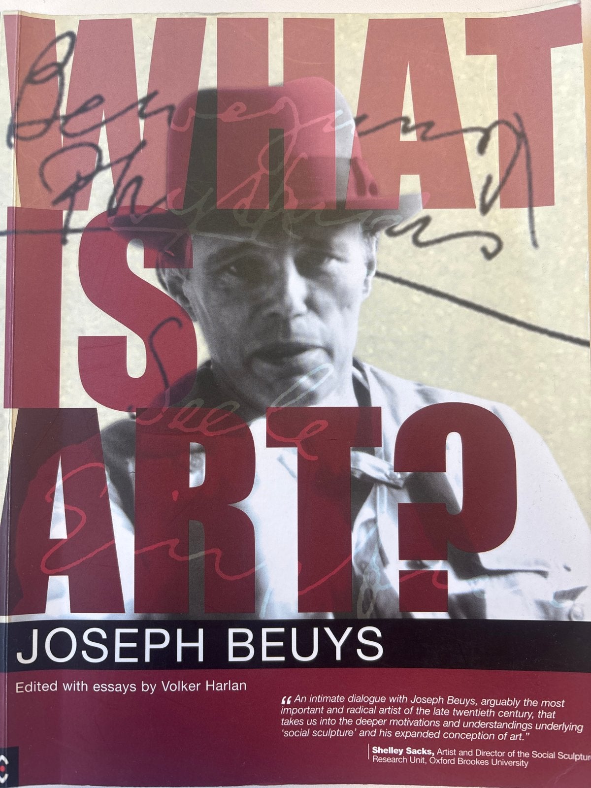 Joseph Beuys: What is Art? - Boek over kunstfilosofie, Ophalen of Verzenden, Zo goed als nieuw, Overige onderwerpen