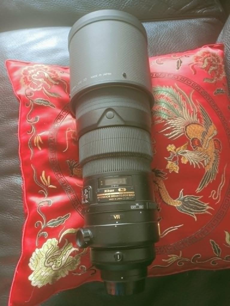 Nikon Nikkor 300mm f/2.8 VR II 300mm 2.8 VR II Als NIEUW, Nikon, Nikon, Zo goed als nieuw, Nikon F-mount