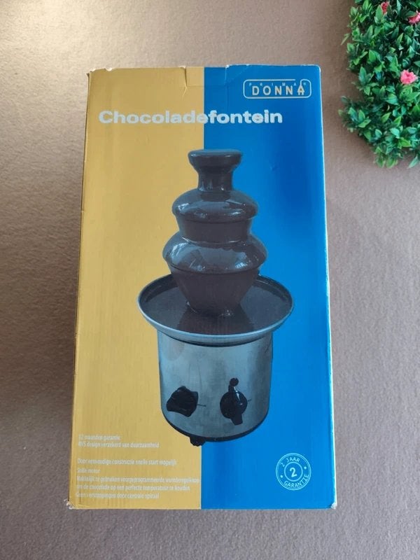 Prima Donna Chocoladefontein – RVS – Helemaal Nieuw, Meerkleurig, Overige stijlen, Nieuw, Ophalen of Verzenden