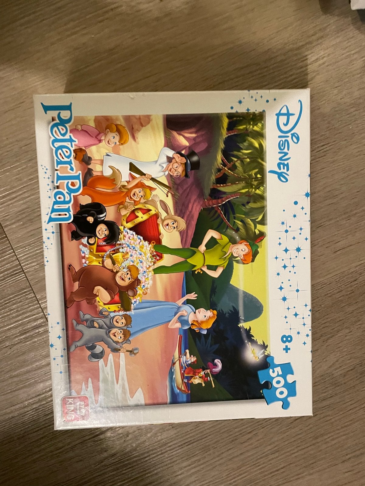 Disney Peter Pan puzzel 500 stukjes, Ophalen of Verzenden, Meer dan 50 stukjes, Nieuw, 6 jaar of ouder
