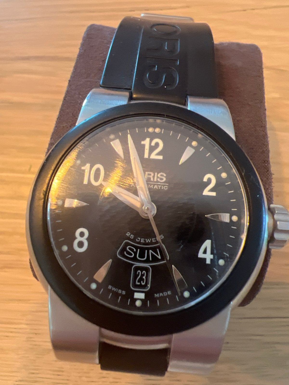 Prachtige Oris horloge - Zo goed als nieuw, Overige merken, Staal, Polshorloge, Overige materialen