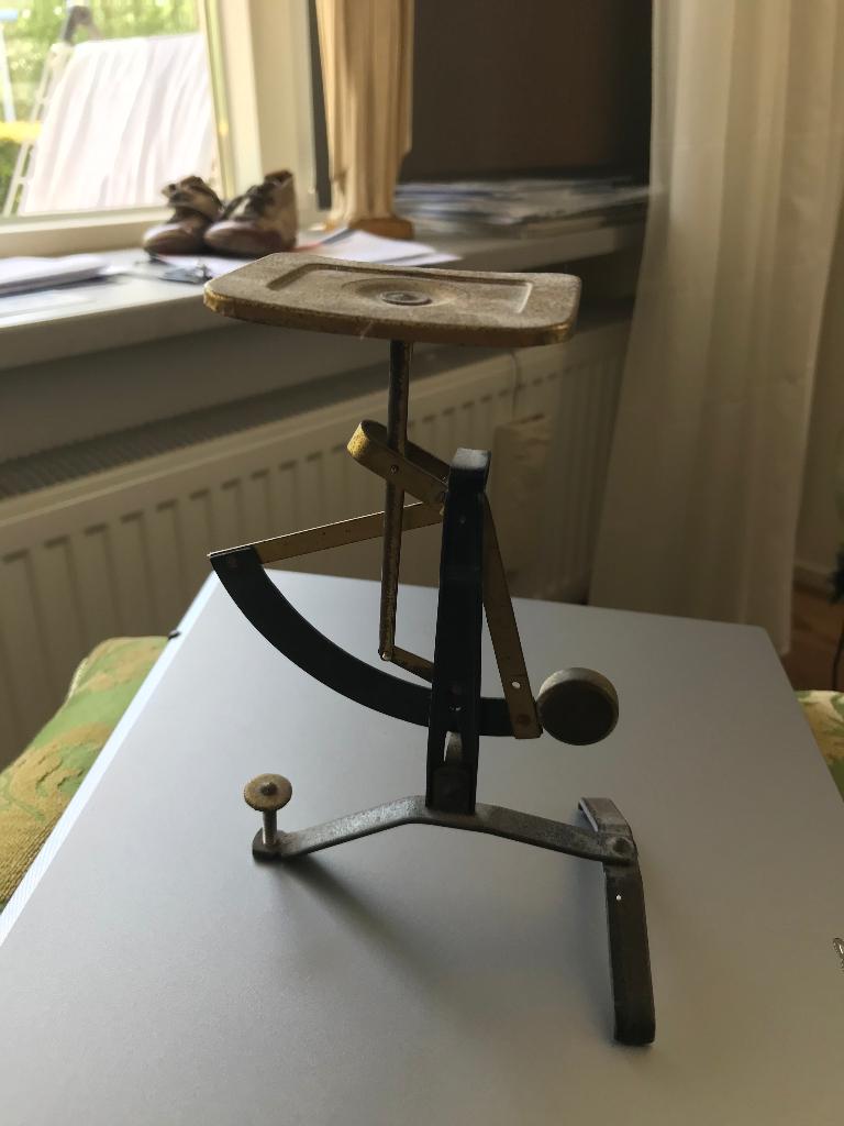 weegschaal, Ophalen