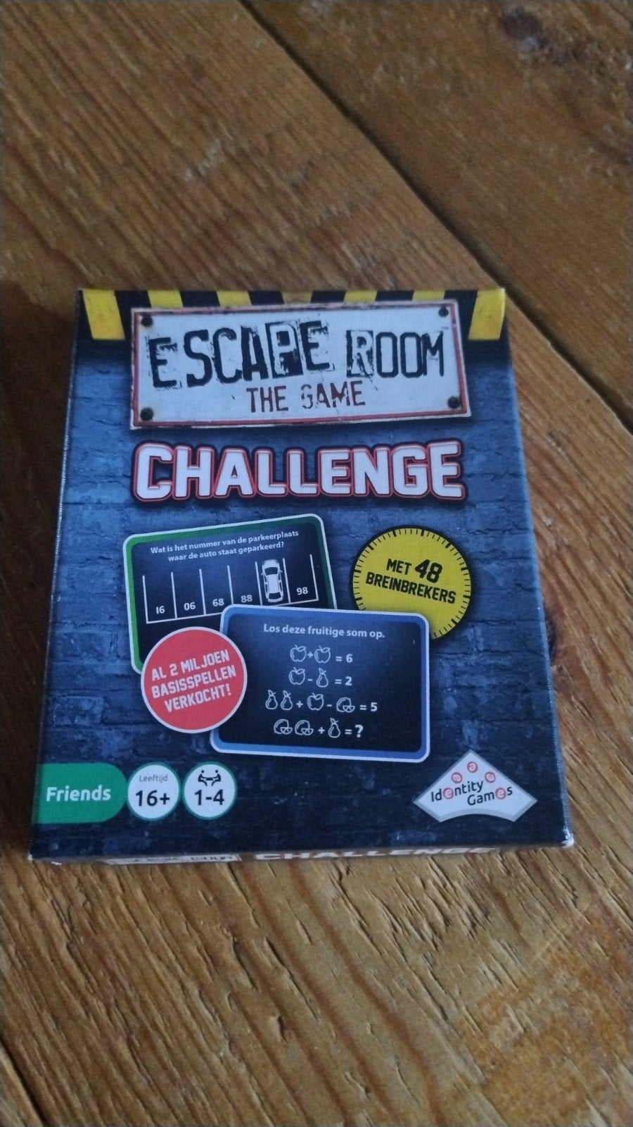 Escape Room The Game Challenge - Brainbreakers, Een of twee spelers, Ophalen of Verzenden, Zo goed als nieuw, Identity Games