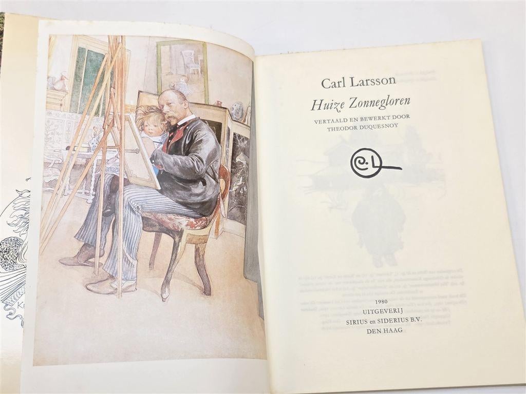 Huize Zonnegloren — Carl Larsson Aquarellen & Tekeningen, Ophalen of Verzenden, Gelezen