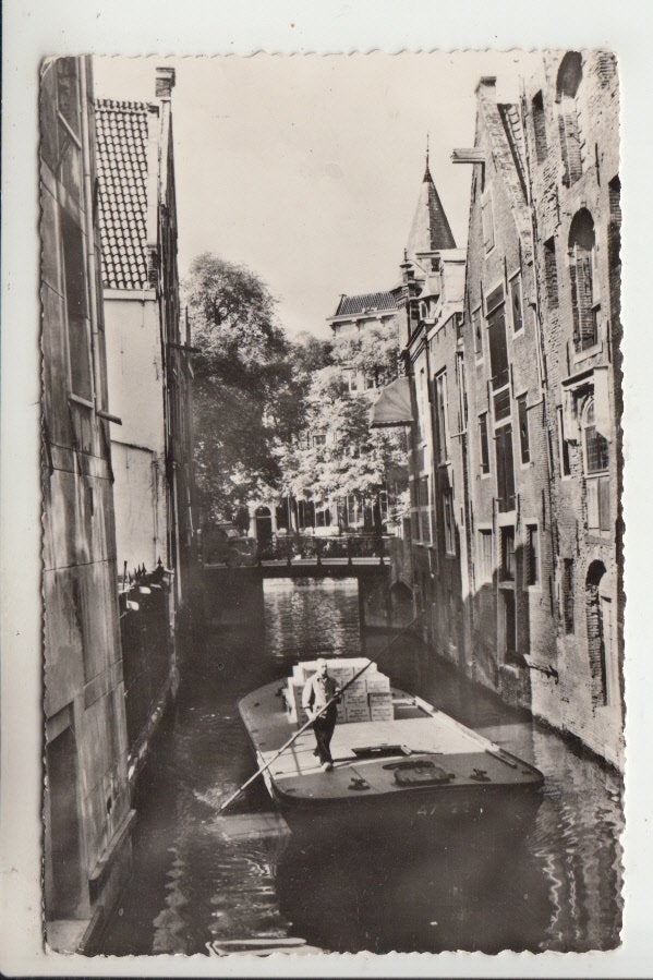 Amsterdam, Beulingsloot, Ophalen of Verzenden, 1940 tot 1960, Ongelopen, Noord-Holland
