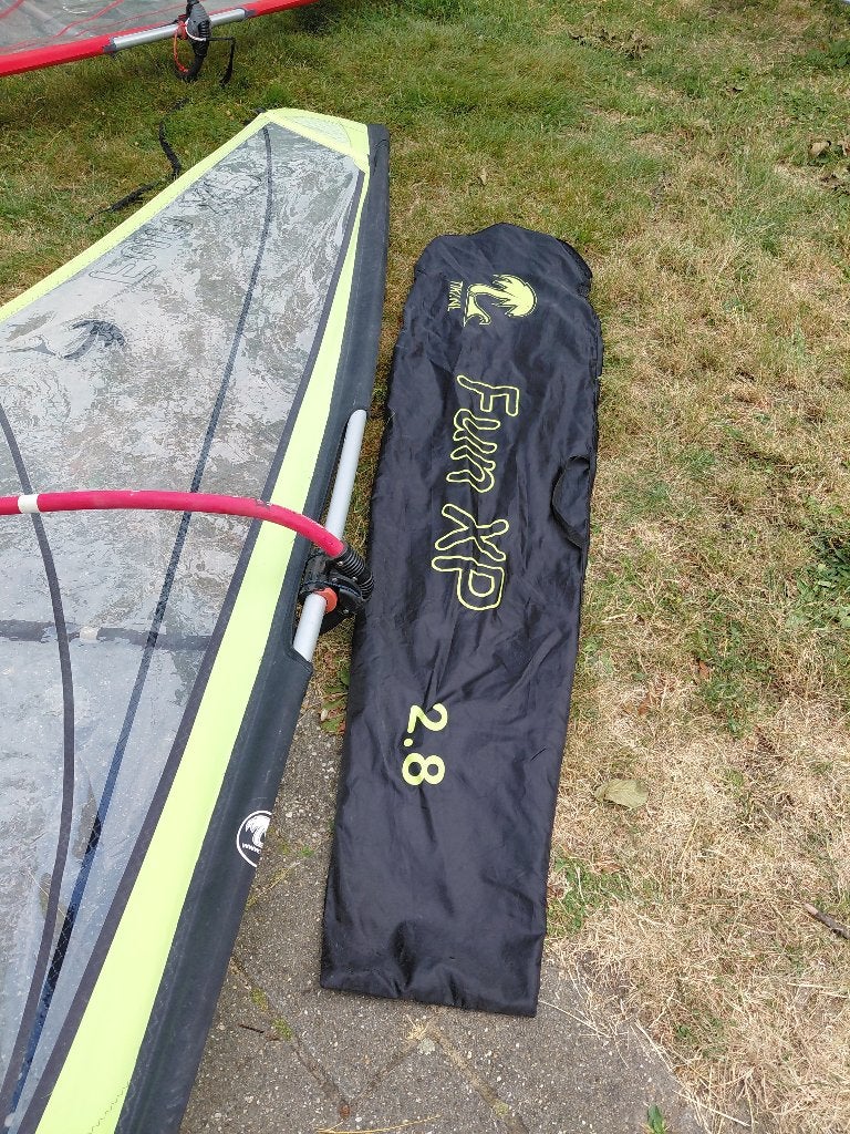 Kinder surf set, Ophalen, Gebruikt, Zeil, Met draagtas