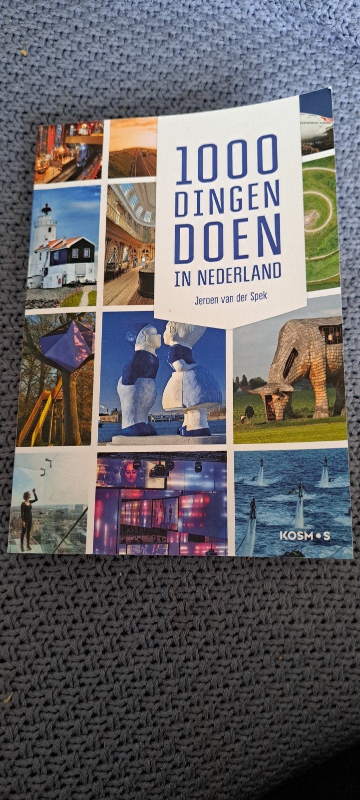 1000 Dingen Doen in Nederland - Reisgids Jeroen van der Spek, Overige merken, Ophalen of Verzenden, Zo goed als nieuw, Benelux