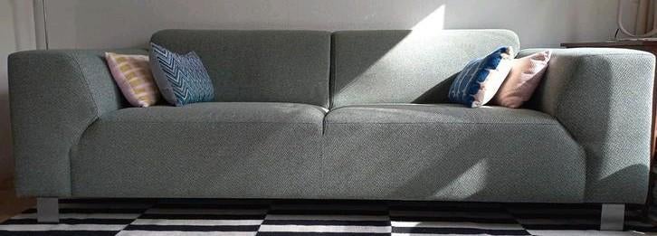 Goossens bank, perfecte staat, Minder dan 75 cm, Driepersoons, Ophalen of Verzenden, Zo goed als nieuw
