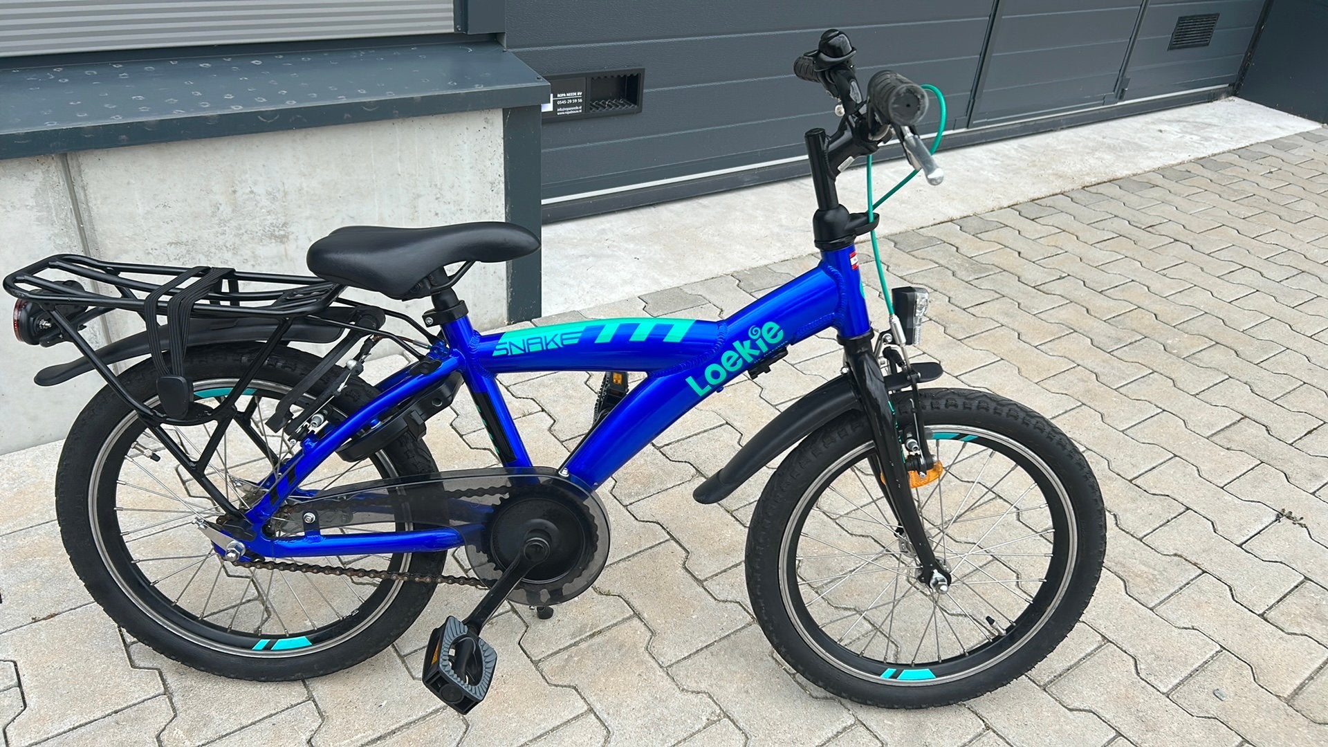 Jongens fiets, Fietsen en Brommers, Fietsen | Jongens, Ophalen, Zo goed als nieuw, 18 inch