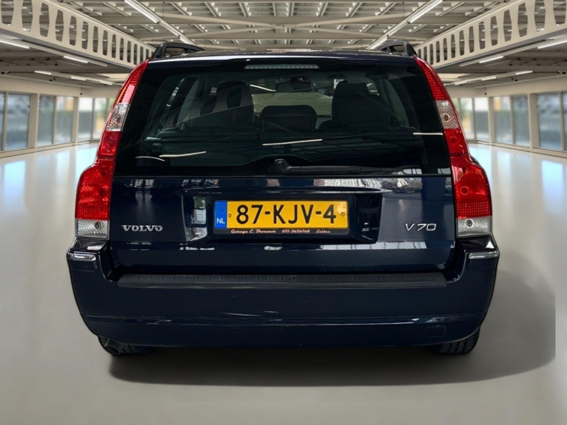 Volvo V70 2.4 Edition Leder interieur automaat.., Auto's, Zwart, Leder en Stof, Zwart, 2435 cc