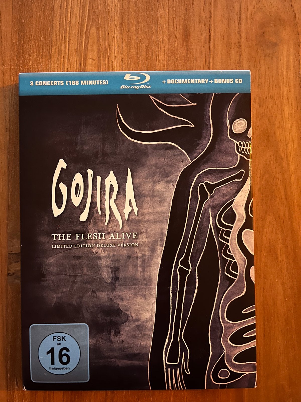 Gojira - The Flesh Alive cd/blu-ray, Ophalen of Verzenden, Zo goed als nieuw, Muziek en Concerten