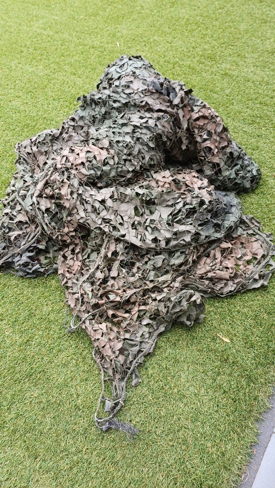 SCHADUWDOEK> ORIGINEEL LEGER- CAMO NET., Ophalen, Gebruikt