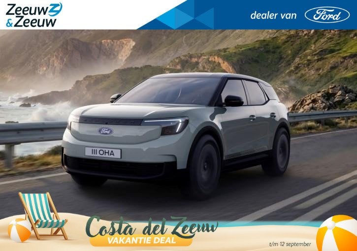 Ford Explorer Collection Extended Range RWD 79 kWh | 20" Zwa, Auto's, Ford, Automaat, 12 maanden, Achterwielaandrijving, Zwart