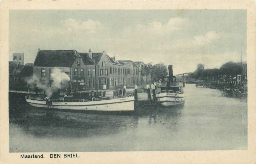 701-350-041 Brielle Maarland, Verzenden, Voor 1920, Zuid-Holland