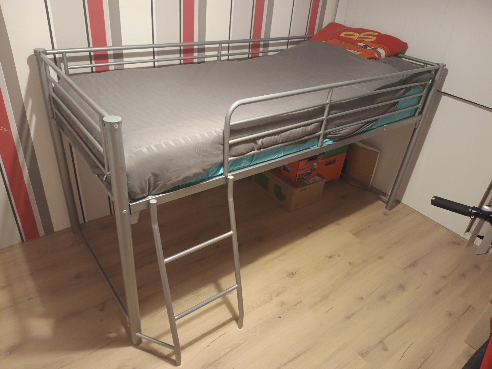 Hoogslaper, Ophalen, Gebruikt, Eenpersoons, 90 cm