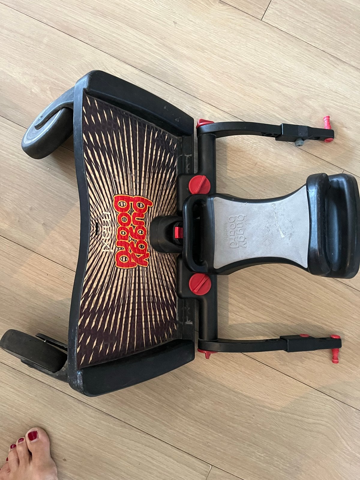 Lascal BuggyBoard Maxi meerijdplankje met zadel, Ophalen, Gebruikt, Kinderwagen, Overige merken