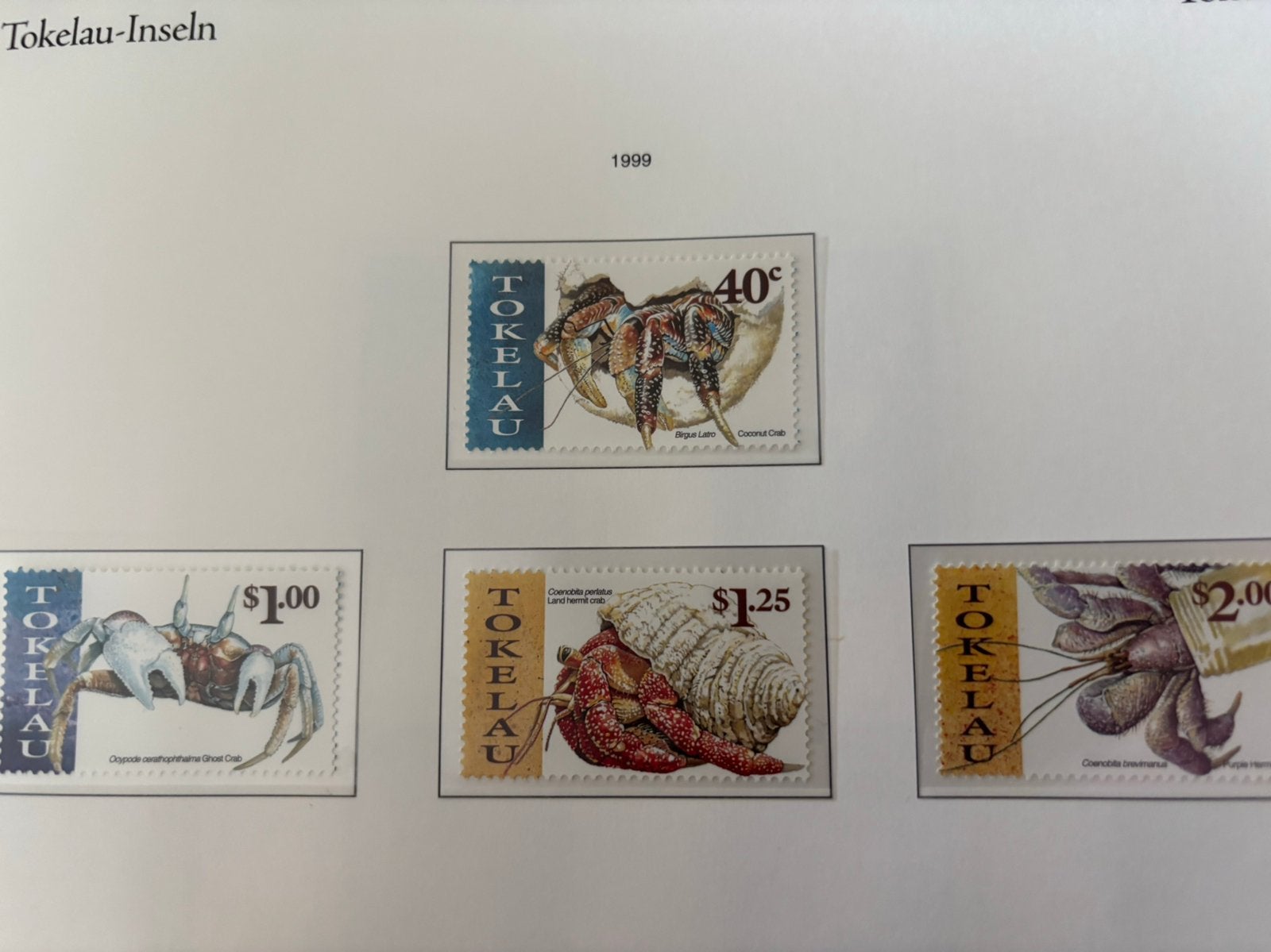 Tokelau-Eilanden 1999, Postzegels en Munten, Ophalen of Verzenden, Postfris