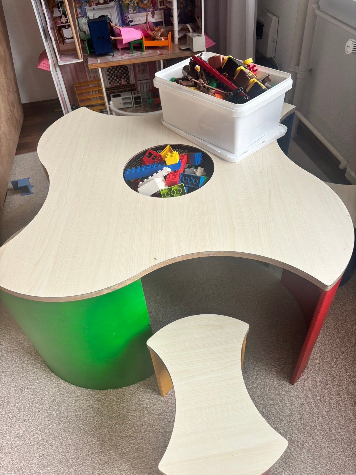 Legotafel, Ophalen, Zo goed als nieuw, Stoel(en)