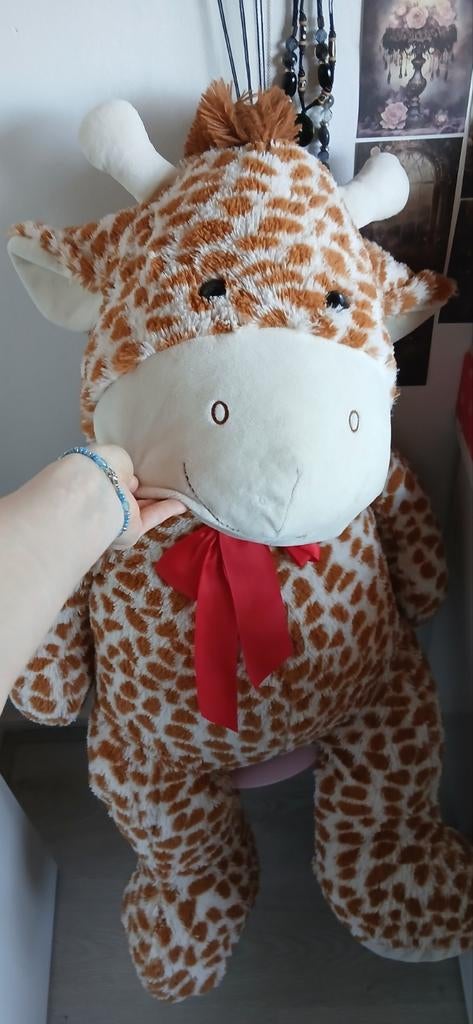 Grote knuffel, Ophalen, Zo goed als nieuw, Stoffen beer, Overige merken
