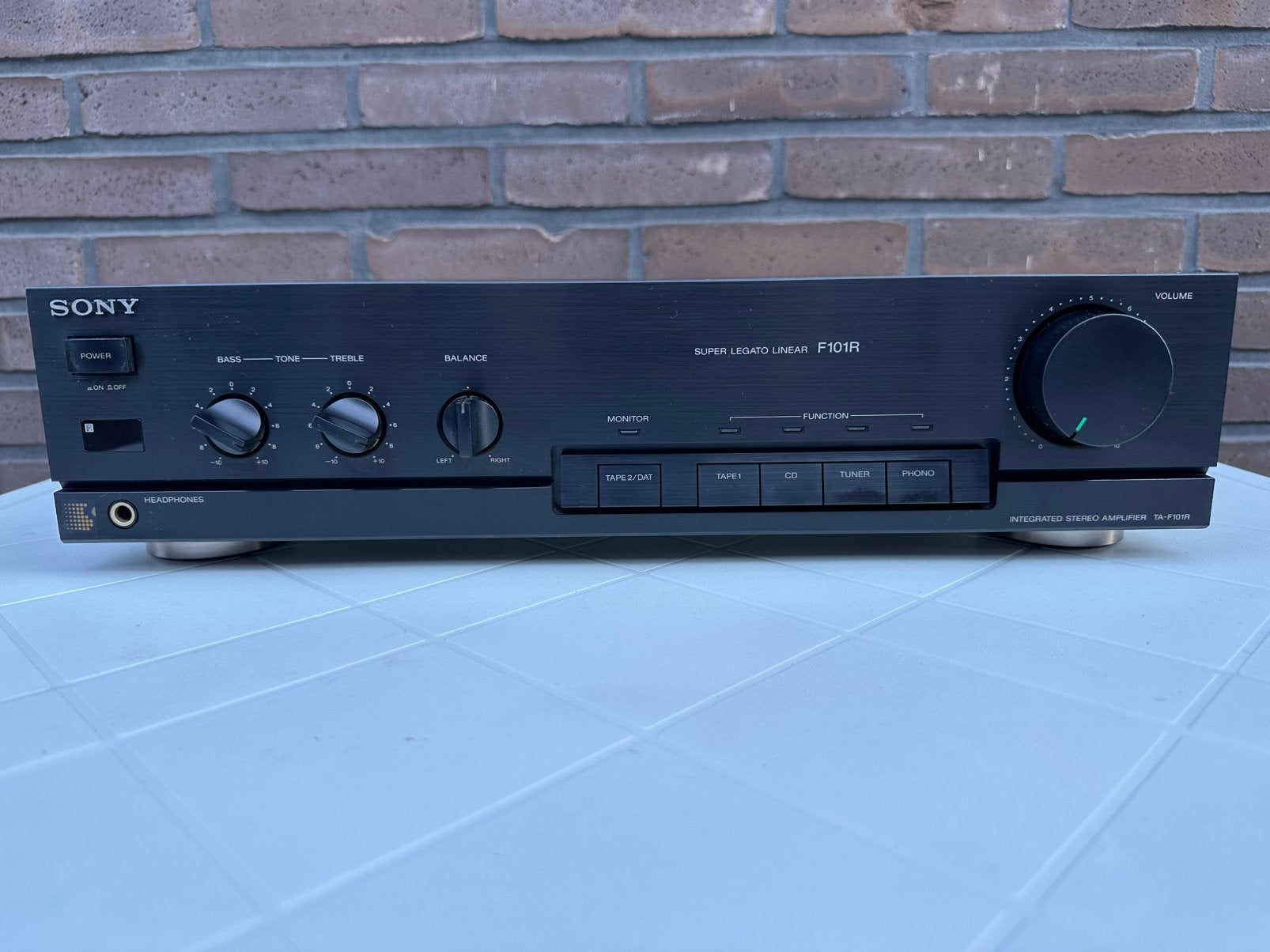Sony F101R Versterker, Audio, Tv en Foto, Versterkers en Receivers, Gebruikt, Ophalen of Verzenden, Sony, Minder dan 60 watt