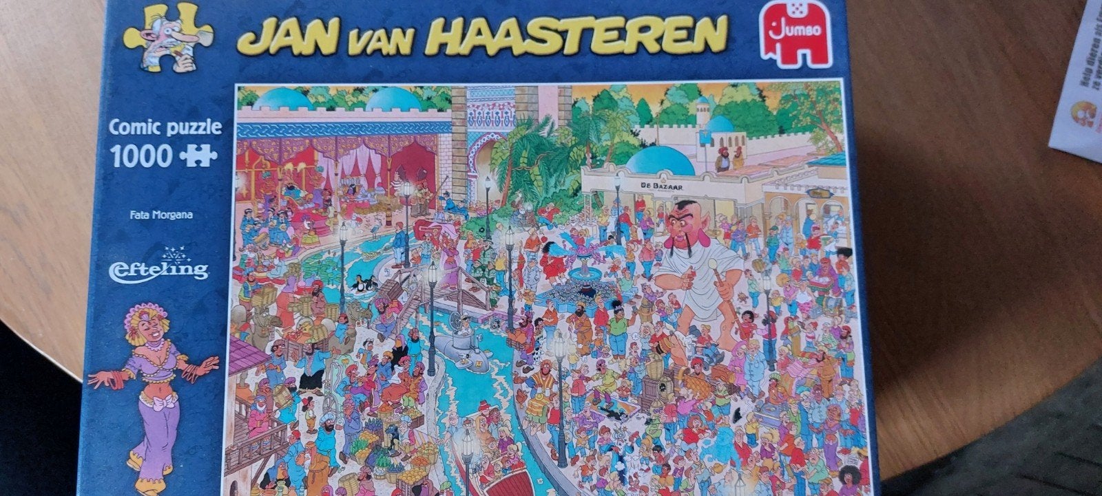 Jan van haasteren puzzel 1000, Ophalen of Verzenden, 500 t/m 1500 stukjes, Zo goed als nieuw, Legpuzzel