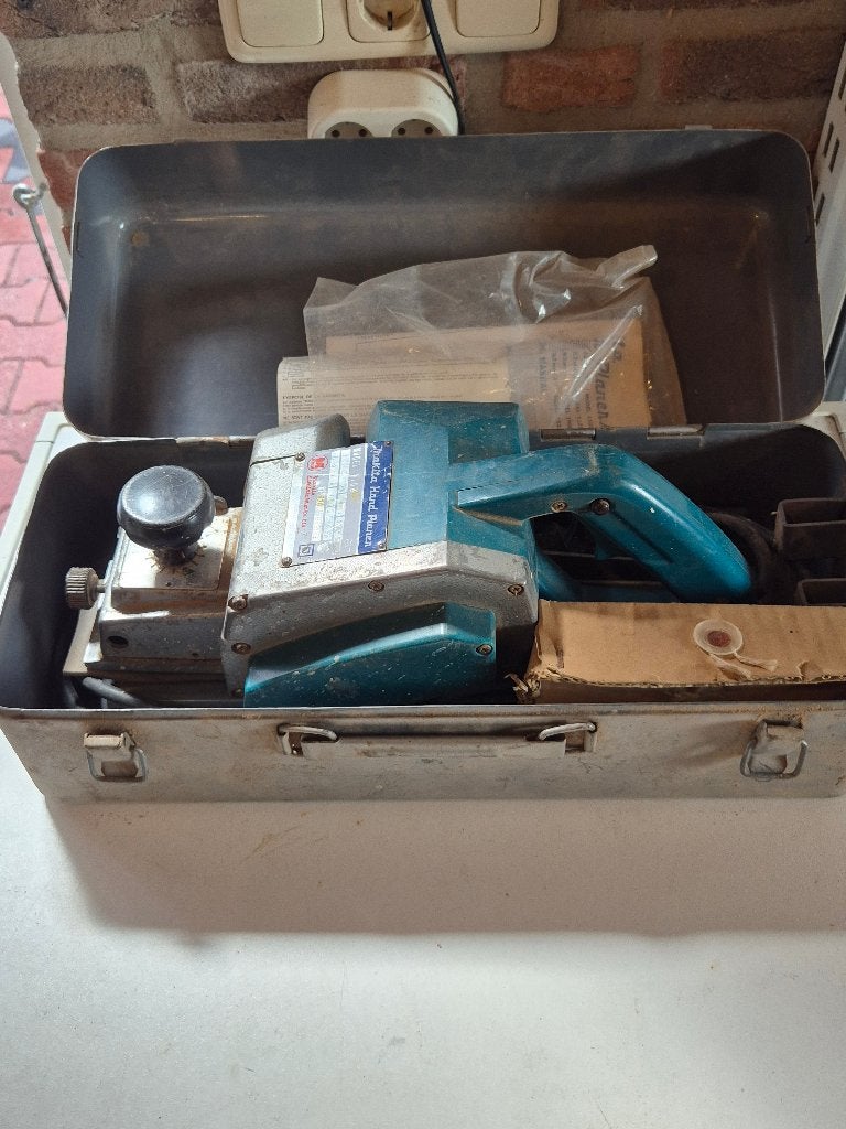 elektrische handschaaf, Ophalen, Gebruikt, Makita