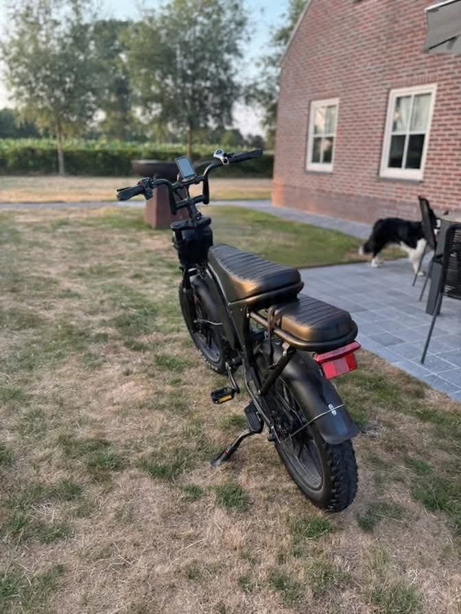 Fatbike V8 zo goed als nieuw met gashendel en achterzitje, Ophalen, Zo goed als nieuw