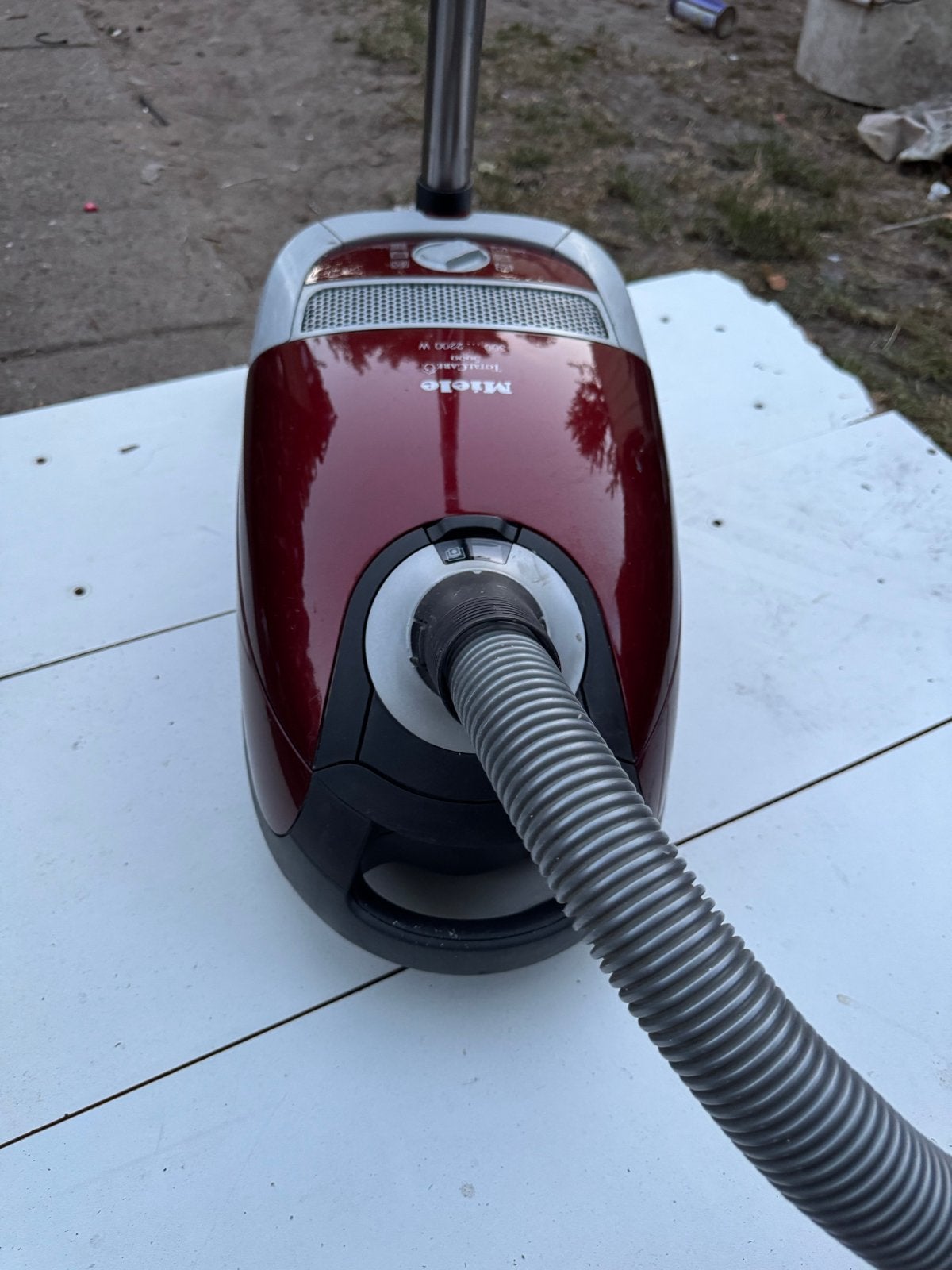 Miele S5261 TotalCare 5000 Stofzuiger - 2200W, Witgoed en Apparatuur, Stofzak, Inclusief accessoires, Gebruikt, Ophalen of Verzenden