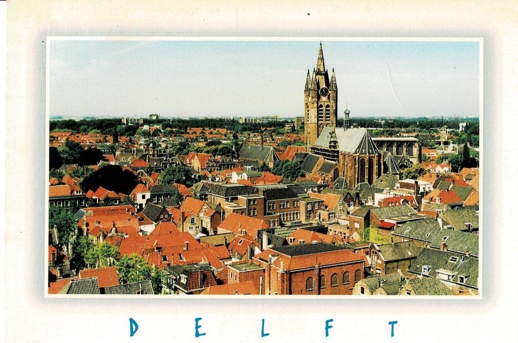 Delft, Ophalen of Verzenden, 1980 tot heden, Gelopen, Zuid-Holland
