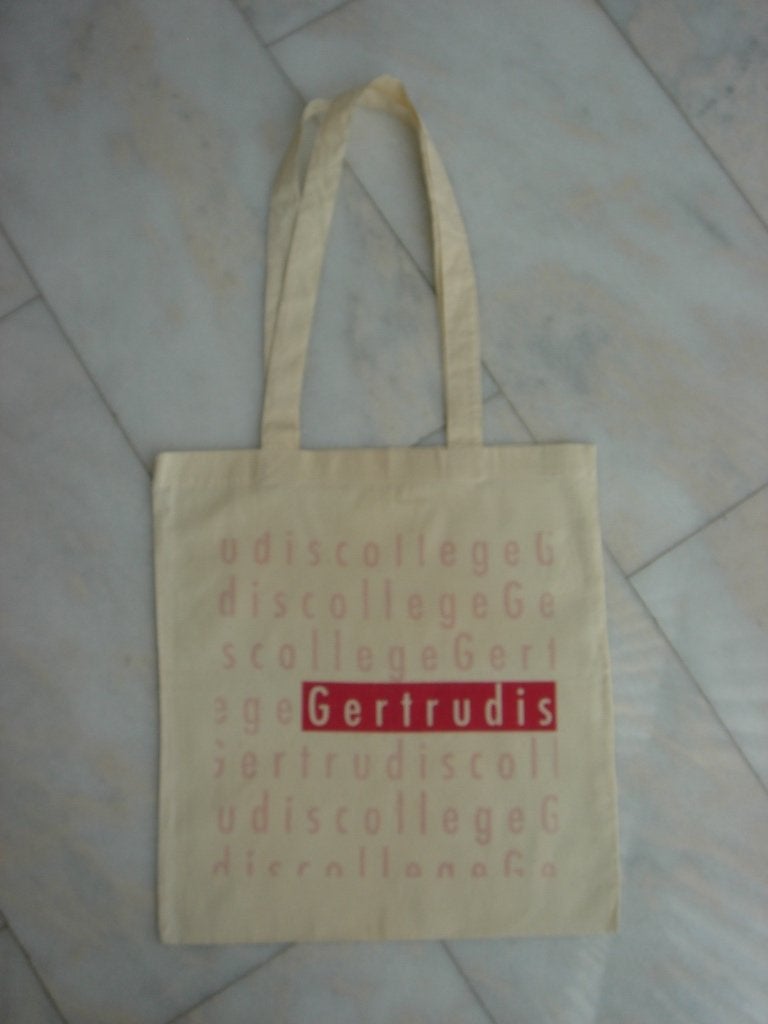 Schoudertas Gertrudis College, Ophalen of Verzenden, Zo goed als nieuw, Gebruiksvoorwerp