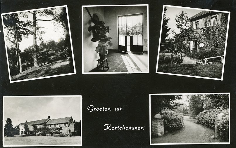 KORTEHEMMEN – Vijfluik Groeten uit 1963 (VK588), Verzenden, 1960 tot 1980, Gelopen, Friesland