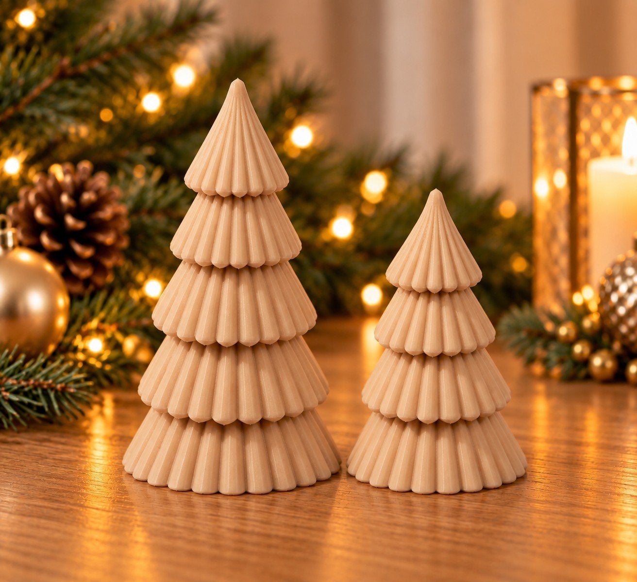 ornament set van 2 kerstboom, Ophalen of Verzenden, Nieuw