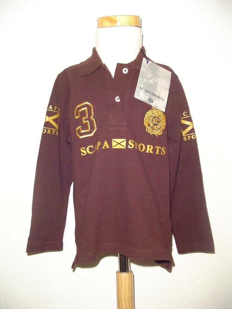 SCAPA sports longsleeve /polo 92 *~~nieuw~~*, Kinderen en Baby's, Verzenden, Nieuw, Jongen of Meisje, Shirt of Longsleeve