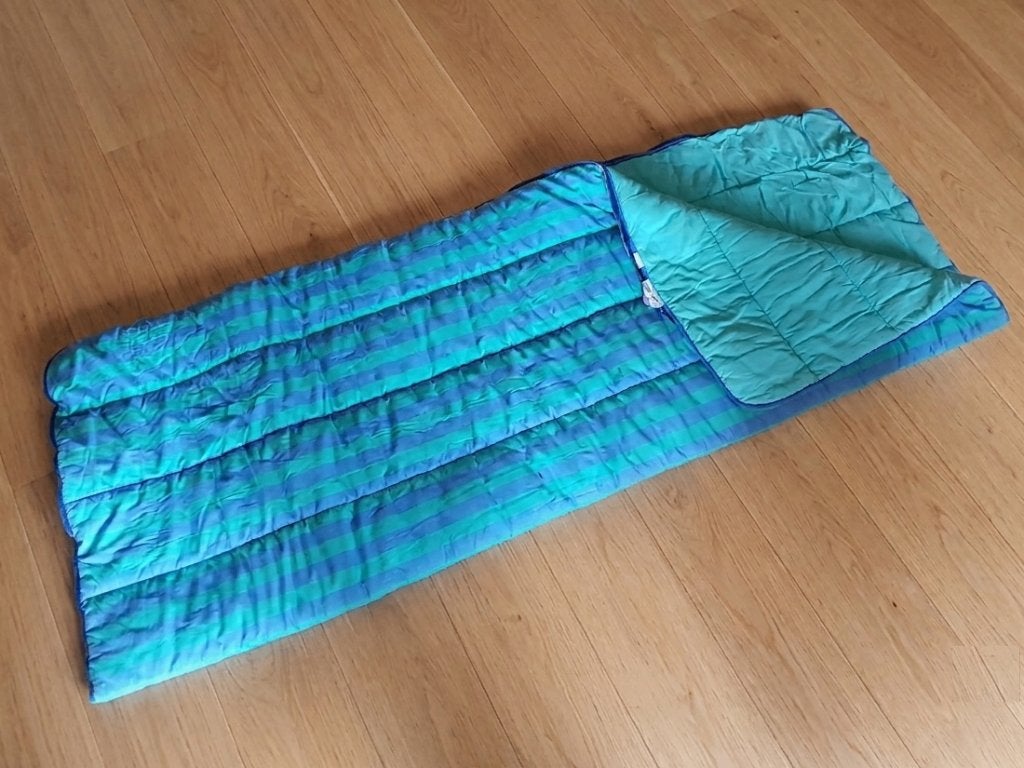 Vintage katoenen slaapzak Select Retro camper kamperen, Ophalen of Verzenden, Gebruikt